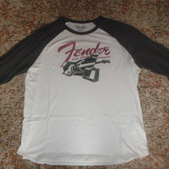 Lucky Brand Other - Lucky Brand Fender 3/4 sleeve t-shirt Lucky Brand Other - Lucky Brand Fender 3/4 sleeve t-shirt